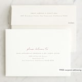 "Heart Frames" - Valentine's Day Cards in Cherry by Kanika Mathur - FREE Recipient Addressing