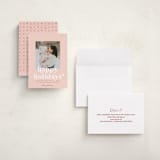 "Happy Holidays*" - Valentine's Day Cards in Candy heart by Robert and Stella - Assembled