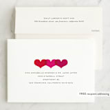 "XO Photo Frame" - Valentine's Day Cards in Magenta by Penny Eversole - FREE Recipient Addressing