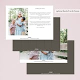 "Minimally" - Valentine's Day Cards in Stone by Brianne Larsen - Back of Card Options