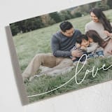 "Love Linear" - Valentine's Day Cards in Snow by Melanie Severin - Detail