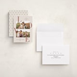 "Scattered Love" - Valentine's Day Cards in Latte by Oma N. Ramkhelawan - Assembled