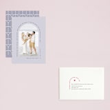 "Lovely Arch" - Valentine's Day Cards in Lavender by Mary Kay Garttmeier - Assembled