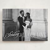 "Sending Script" - Valentine's Day Cards in Cloud by Jackie Crawford - Front