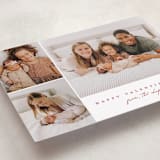 "Simple Three" - Valentine's Day Cards in Poinsettia by Brianne Larsen - Detail