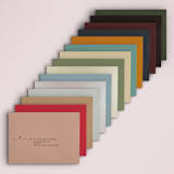 "Minimal Duo" - Valentine's Day Cards in Snow by Pixel and Hank - Colored Envelopes Available