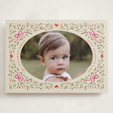 "Corner Bow Frame" - Valentine's Day Cards in Latte by Jackie Crawford - Front