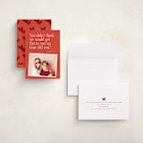 "Belated" - Valentine's Day Cards in Rose by Hudson meet Rose - Assembled