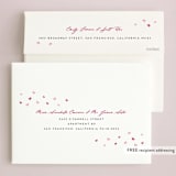 "modern and sweet" - Valentine's Day Cards in Rose by Anupama - FREE Recipient Addressing