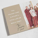 "Holiday Anytime" - Valentine's Day Cards in Latte by Louise Kay - Detail