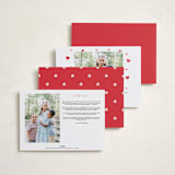 "Valentine Move" - Valentine's Day Cards in Cream by Erica Krystek - Back of Card Options