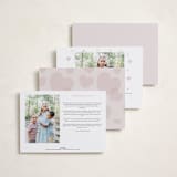 "One Big Heart" - Valentine's Day Cards in Blush by Maja Cunningham - Back of Card Options