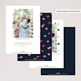 "Type of Love" - Valentine's Day Cards in Nightshade by Hooray Creative - Back of Card Options
