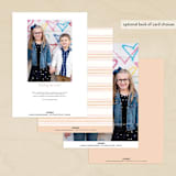 "Happy Day Script" - Valentine's Day Cards in Cloud by Wildfield Paper Co - Back of Card Options