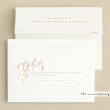"Happy Day Script" - Valentine's Day Cards in Cloud by Wildfield Paper Co - FREE Recipient Addressing