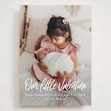 "Our Little" - Valentine's Day Cards in Dove by Snow and Ivy - Front