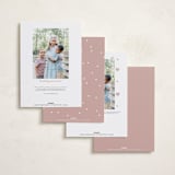 "Our Little" - Valentine's Day Cards in Dove by Snow and Ivy - Back of Card Options