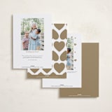 "A lot of love" - Valentine's Day Cards in Marshmallow by Heather Schertzer - Back of Card Options