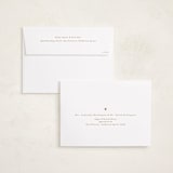 "Tiny Heart" - Valentine's Day Cards in Caramel by Ani Somi - FREE Recipient Addressing