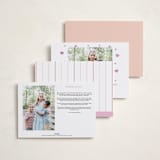 "Moderne" - Valentine's Day Cards in Pinks by Ellen Schlegelmilch - Back of Card Options