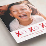 "HOHOXO" - Valentine's Day Cards in Scarlet by Lori Wemple - Detail