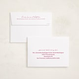 "Simply the cutest" - Valentine's Day Cards in Magenta by Lea Delaveris - FREE Recipient Addressing