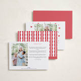"scallop edge" - Valentine's Day Cards in Crimson by Sara Hicks Malone - Back of Card Options