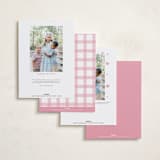 "Earthen" - Valentine's Day Cards in Rose by Sarah Curry - Back of Card Options