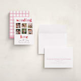 "Earthen" - Valentine's Day Cards in Rose by Sarah Curry - Assembled