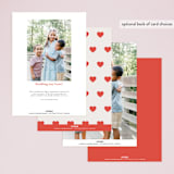 "Big Heart" - Valentine's Day Cards in Cream by Morgan Kendall - Back of Card Options