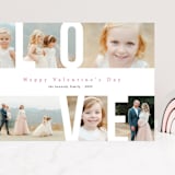 "Peace Love & Laughter" - Valentine's Day Cards in Cupcake by Playground Prints - Front
