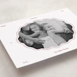 "Modern Squiggle Frame" - Valentine's Day Cards in Snow by Danielle Nakashima - Detail