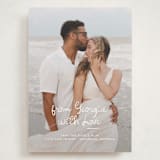 "Wherever you Are" - Valentine's Day Cards in Snow by Lauren Chism - Front