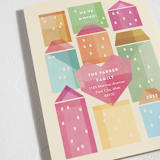 "Favorite Place" - Valentine's Day Cards in Smarties by Robert and Stella - Detail