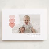 "Love Hearts" - Valentine's Day Cards in Peach by Hudson meet Rose - Front