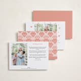 "Love Hearts" - Valentine's Day Cards in Peach by Hudson meet Rose - Back of Card Options
