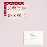 "Sending our XOXO" - Valentine's Day Cards in Merlot by MC Designs - Assembled