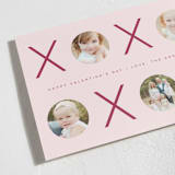 "Sending our XOXO" - Valentine's Day Cards in Merlot by MC Designs - Detail