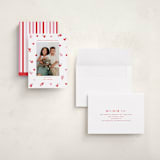 "Disney's Mickey Confetti" - Valentine's Day Cards in Scarlet by Ellen Schlegelmilch - Assembled