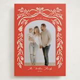 "Vintage ribbon" - Valentine's Day Cards in Cherry by Megan Cash - Front