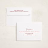 "Procrastination Expert" - Valentine's Day Cards in Poinsettia by Erica Krystek - FREE Recipient Addressing