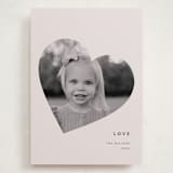 "minimal" - Valentine's Day Cards in Rose by Sumak Studio - Front