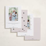 "minimal" - Valentine's Day Cards in Rose by Sumak Studio - Back of Card Options