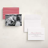 "Ribbon script" - Valentine's Day Cards in Snow by Lea Delaveris - Assembled