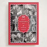 "Valentine Frames" - Valentine's Day Cards in Strawberry by Maria Alou - Front