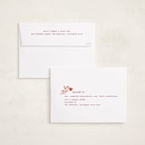 "Doodle Frame" - Valentine's Day Cards in Cherry by Cass Loh - FREE Recipient Addressing