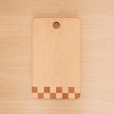 "Checkered Tail Cutting board" - Cutting Boards in gold by Koppa Wood