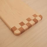 "Checkered Tail Cutting board" - Cutting Boards in gold by Koppa Wood
