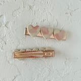 "Terrazzo Heart Hair Clip Set" - Hair Clip in multicolorassorted-colors by Quiet Clementine