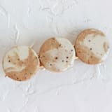 "Marbled Stoneware Circles Hair Clip" - Hair Clip in beige by Quiet Clementine